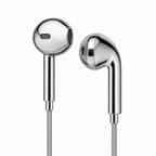 chrome wired earbuds